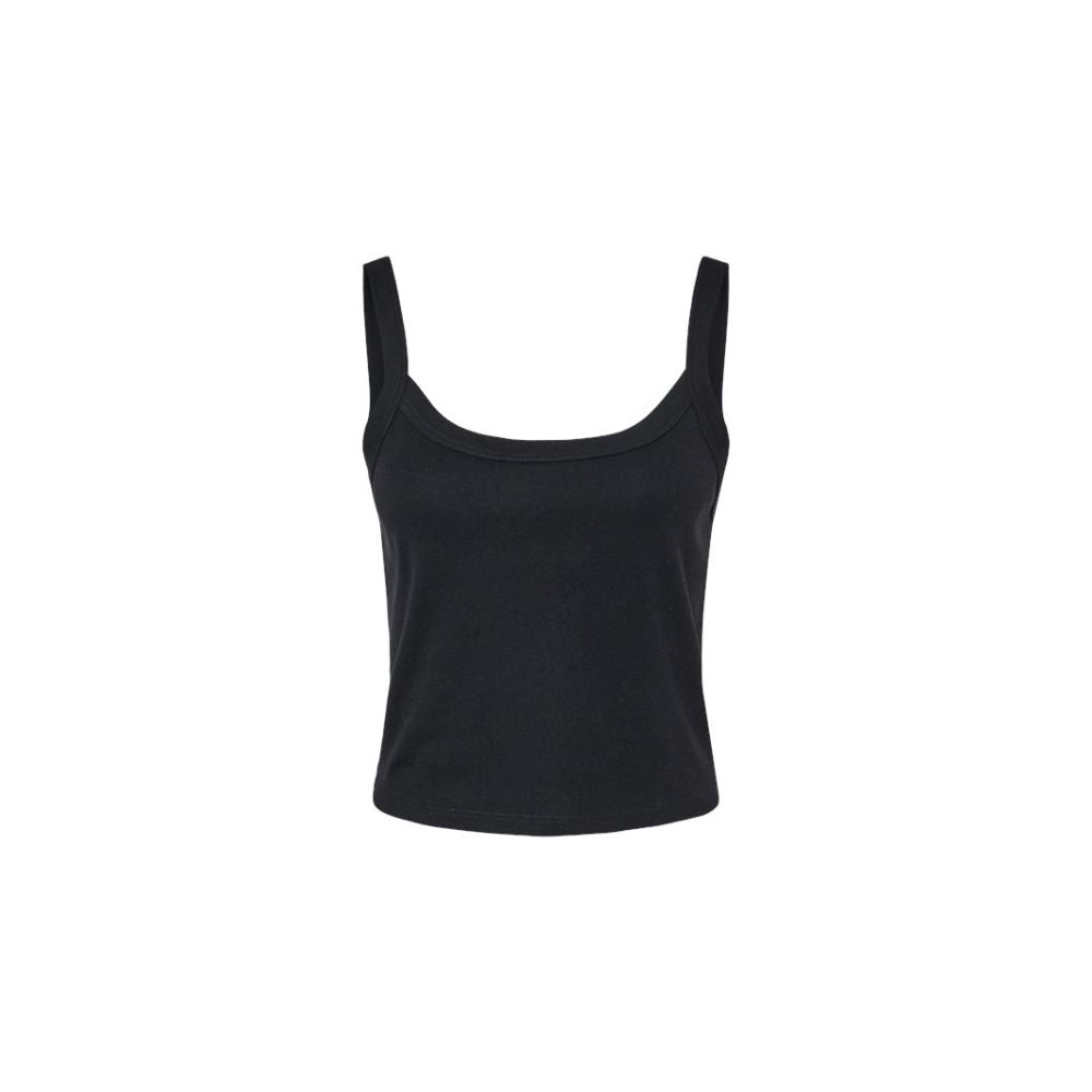 Embroidered Icon Micro Spaghetti Strap Bella and Canvas Tank