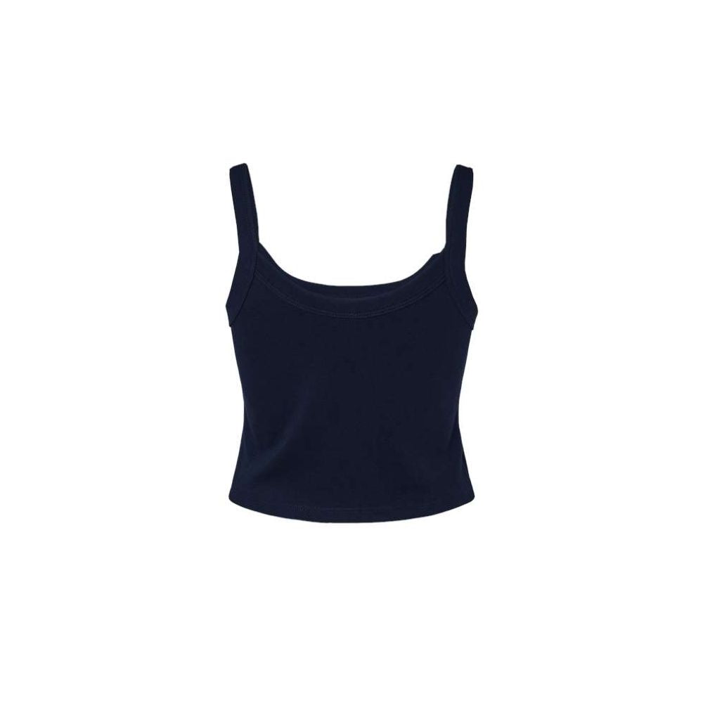 Embroidered Icon Micro Spaghetti Strap Bella and Canvas Tank