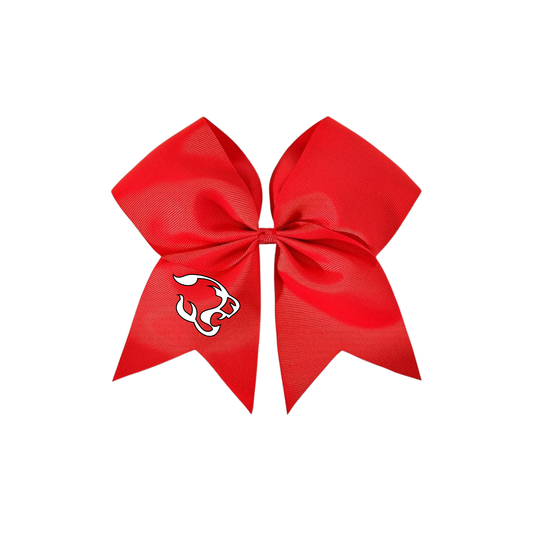 CCS Cougar 8" Jumbo Cheer Bow Clip | CCSDTF35