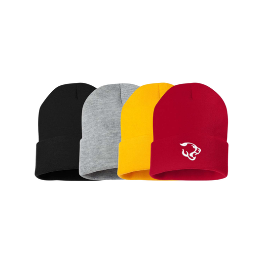 Embroidered Cougar Logo Beanie | CCSED20