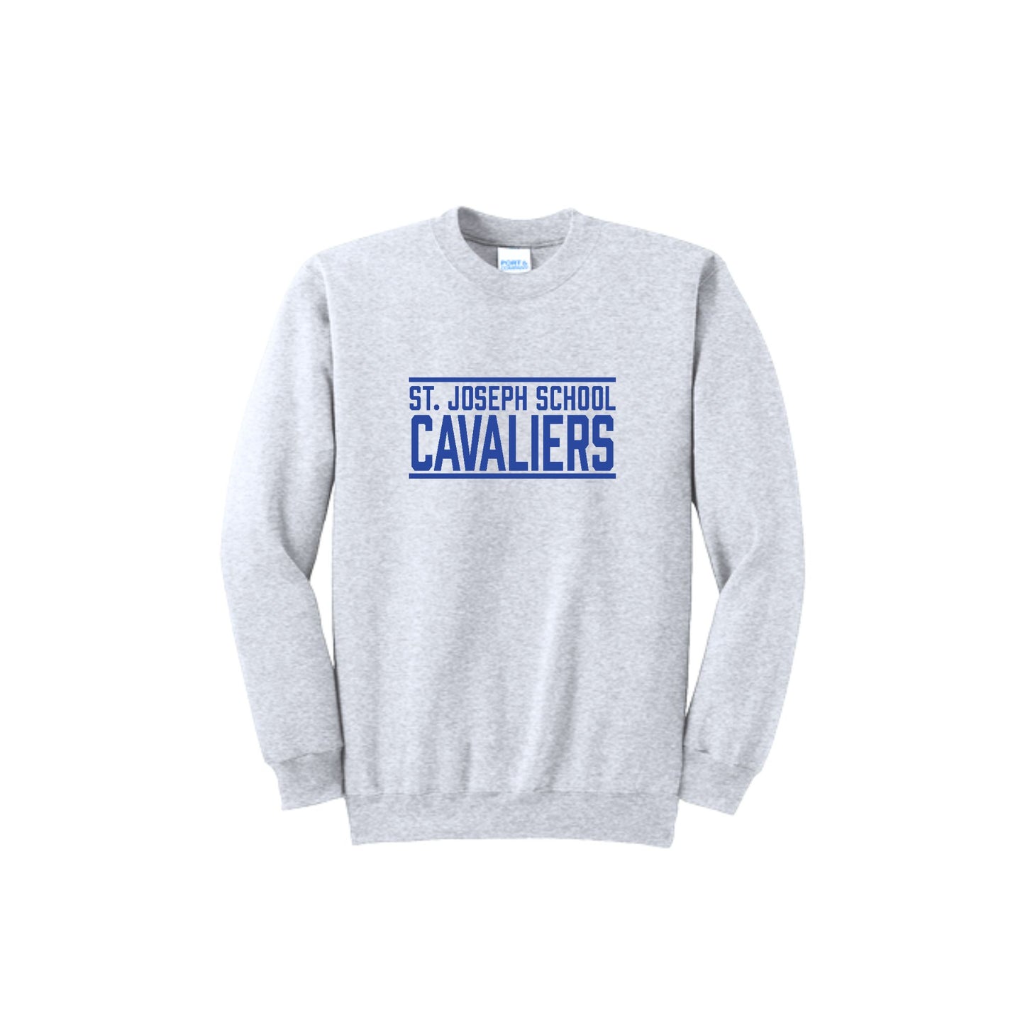 St. Joseph Cavaliers Crewneck Sweatshirt | Adult and Youth Fit | SJS DTF 27