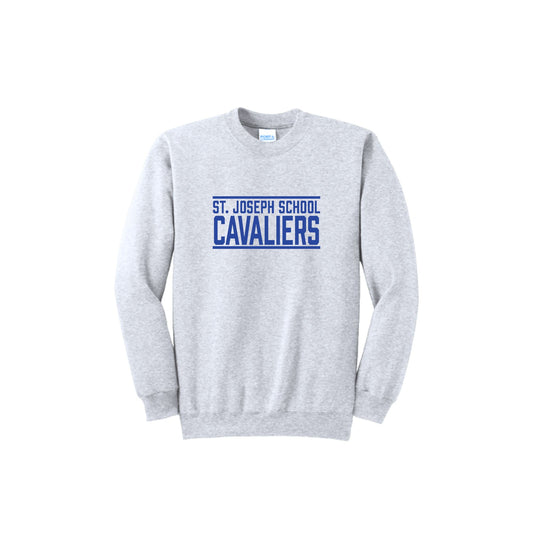 St. Joseph Cavaliers Crewneck Sweatshirt | Adult and Youth Fit | SJS DTF 27