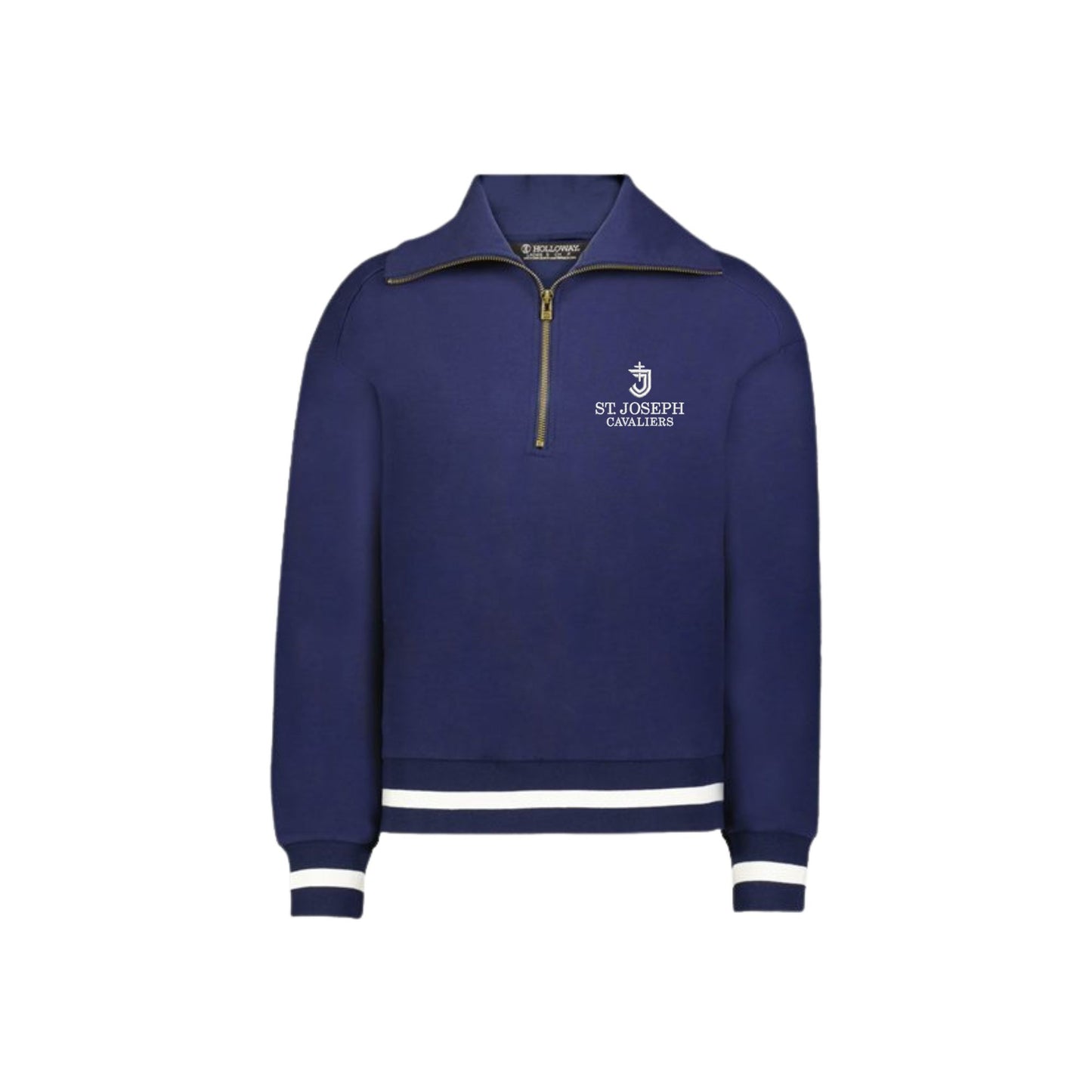 Embroidered Women's St. Joseph Cavaliers Prep Quarter Zip Pullover| SJS EC