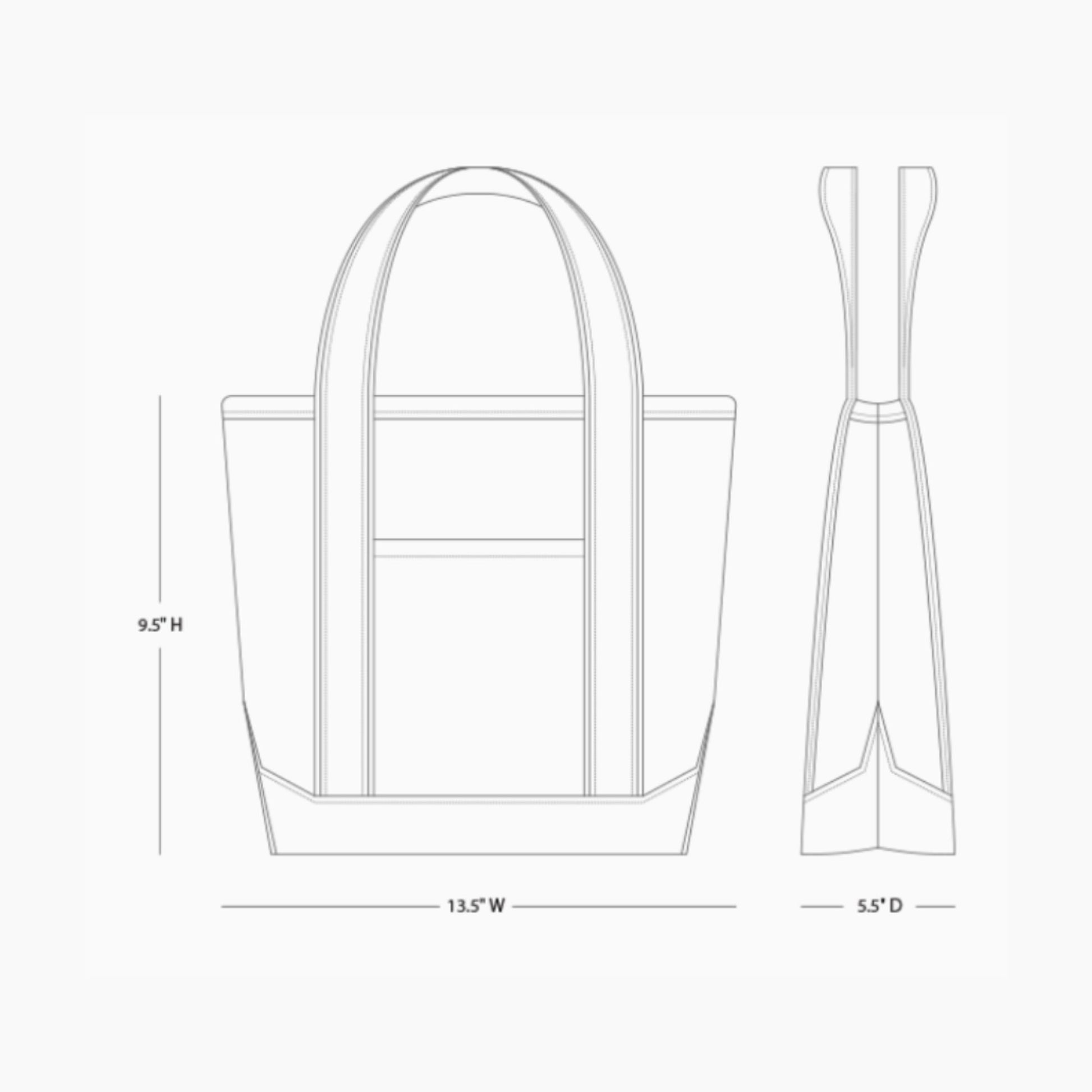 bag dimensions