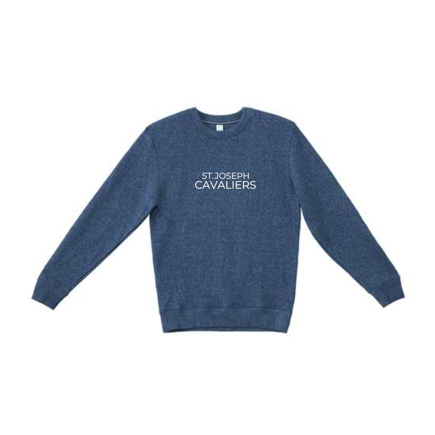 Embroidered ST. JOSEPH CAVALIERS Cozy Knit Lane ADULT Crewneck | SJS EK