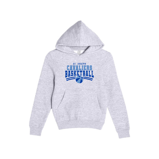 St. Joseph Cavaliers Basketball Hoodie | Adult and Youth | SJS DTF GB1
