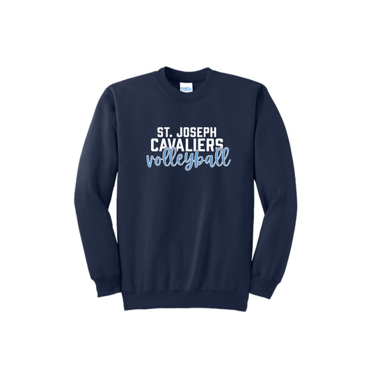 St. Joseph Cavaliers Volleyball Sweatshirt | Adult and Youth | SJS DTF 16