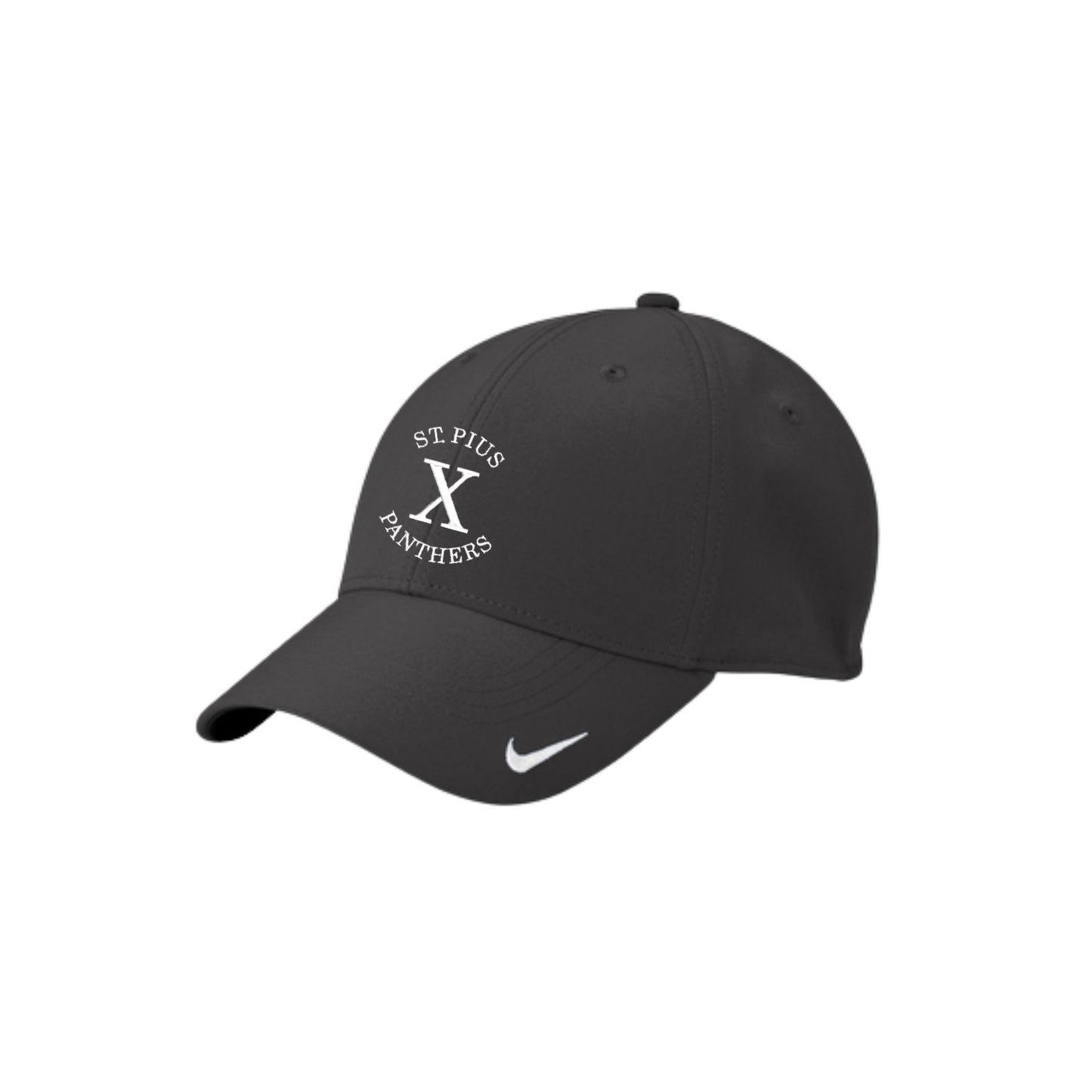 Embroidered St. Piux X Panthers Adult Nike Dri-FIT Legacy Hat | SPX EA