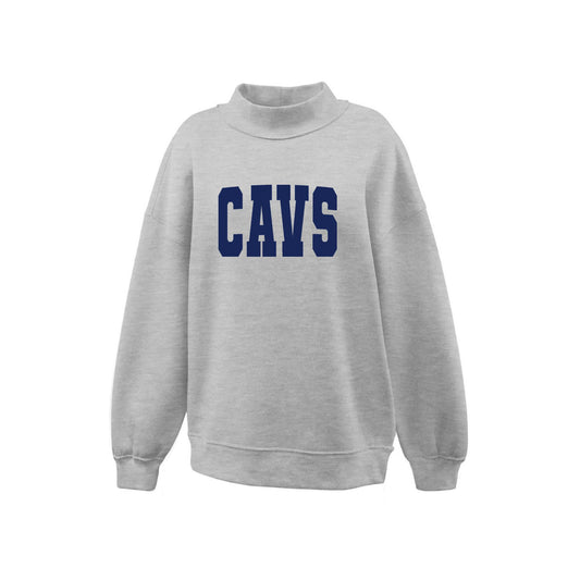 CAVS Ladies Printed Saltwash Mockneck | SJS DTF F26-1