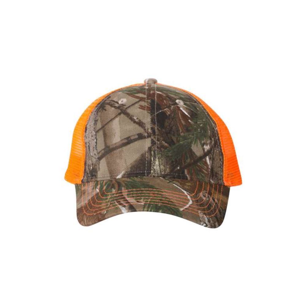 Custom Camo Dad-Grandpa Trucker Hat