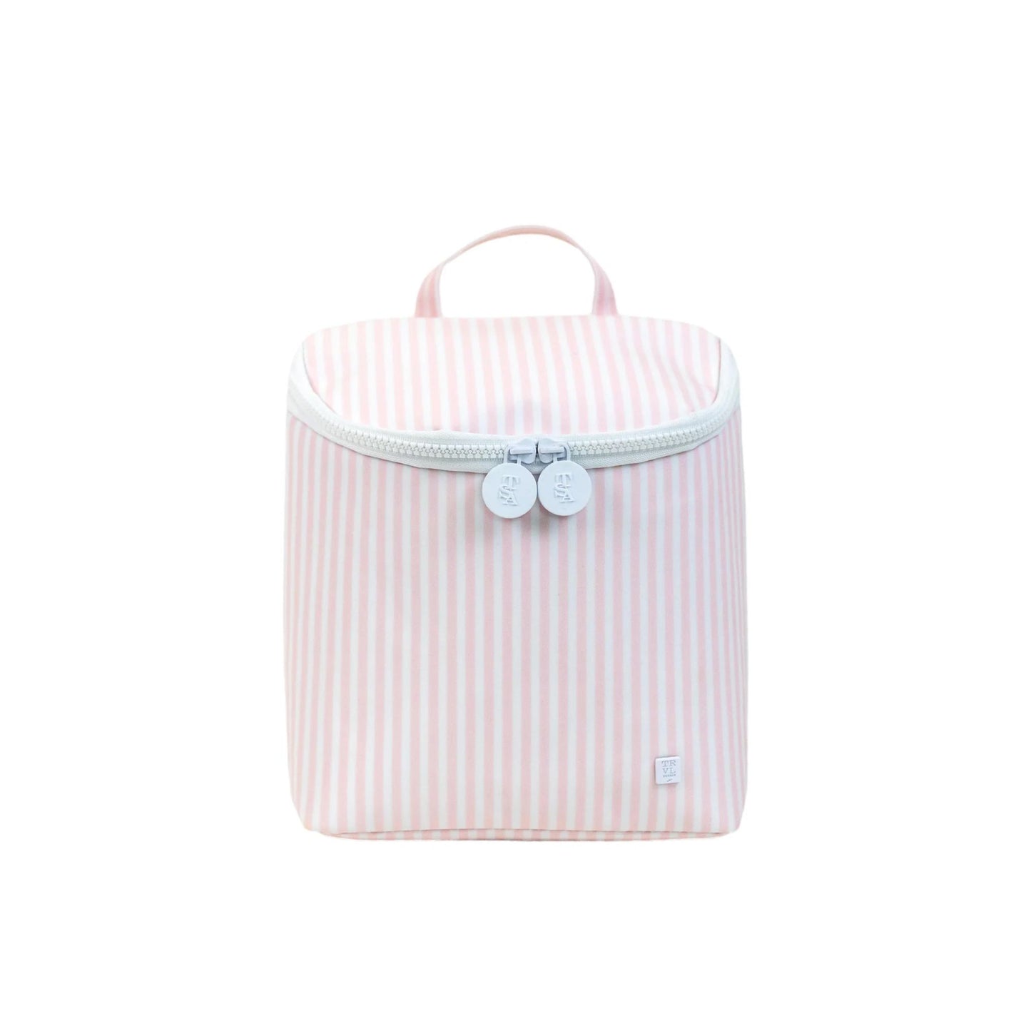 pimlico stripe pink lunch bag
