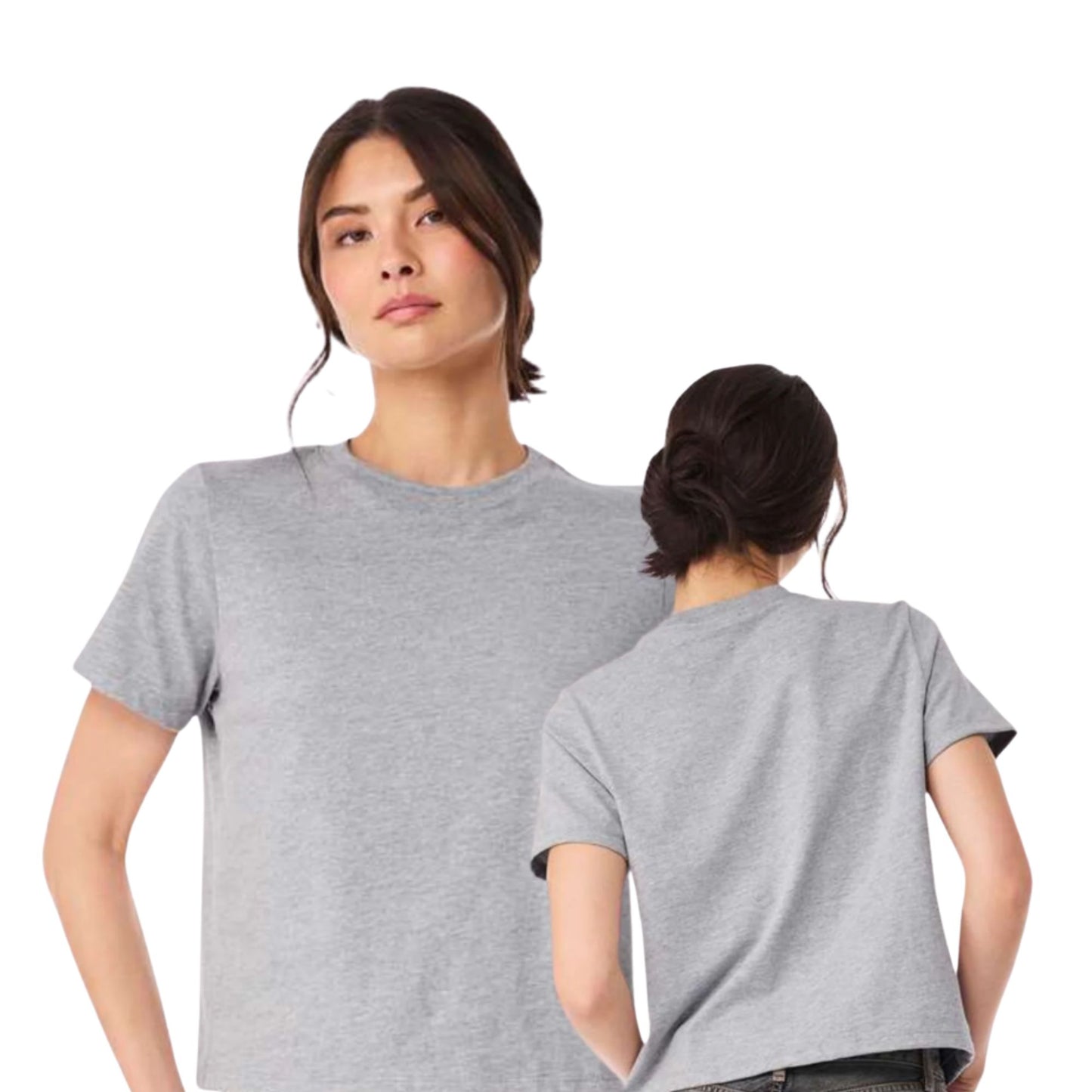 Ladies' St. Joseph Cavaliers Script Heavyweight Boxy Fit Tee | SJS DTF31