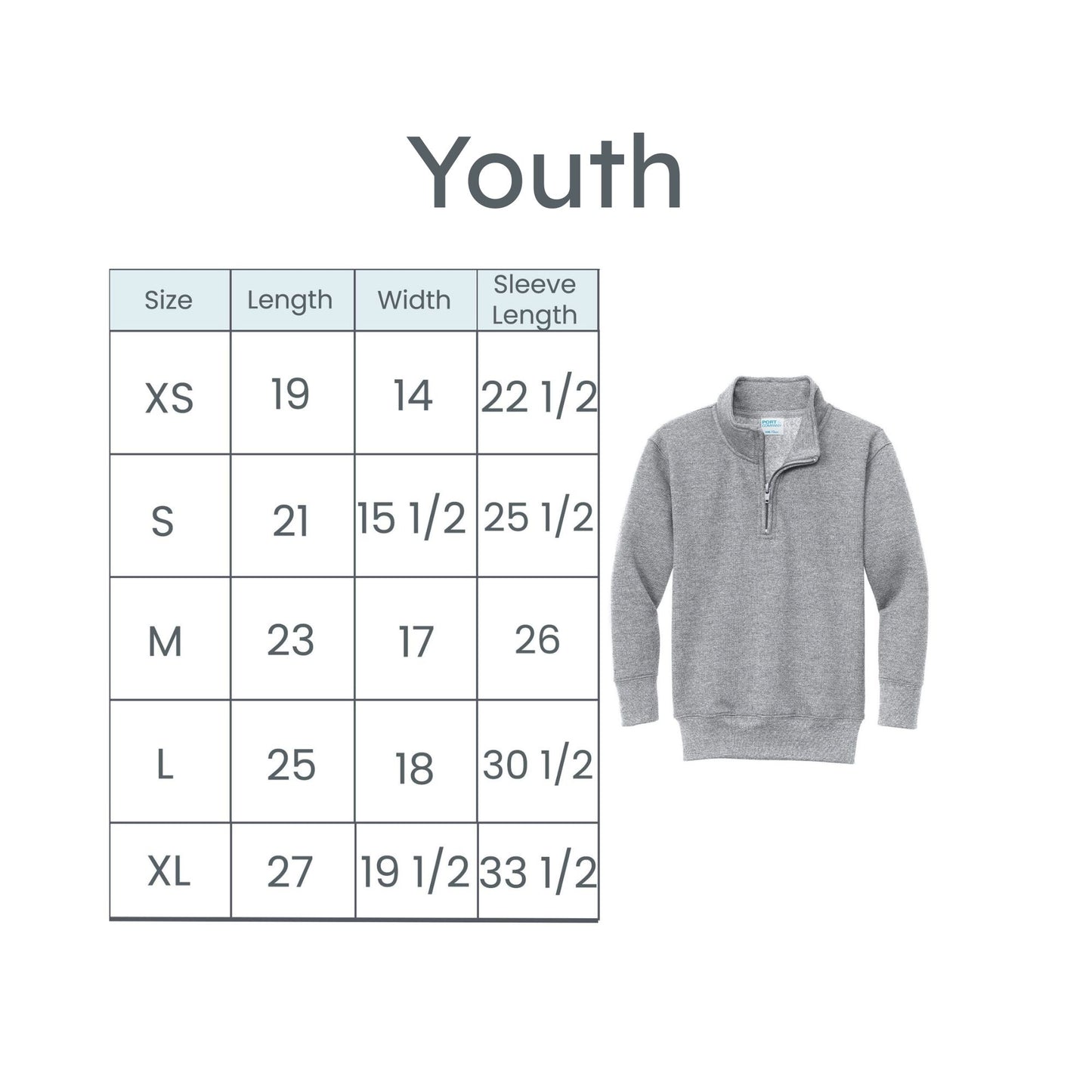 Embroidered STCS Quarter Zip | Adult and Youth | STCS E2