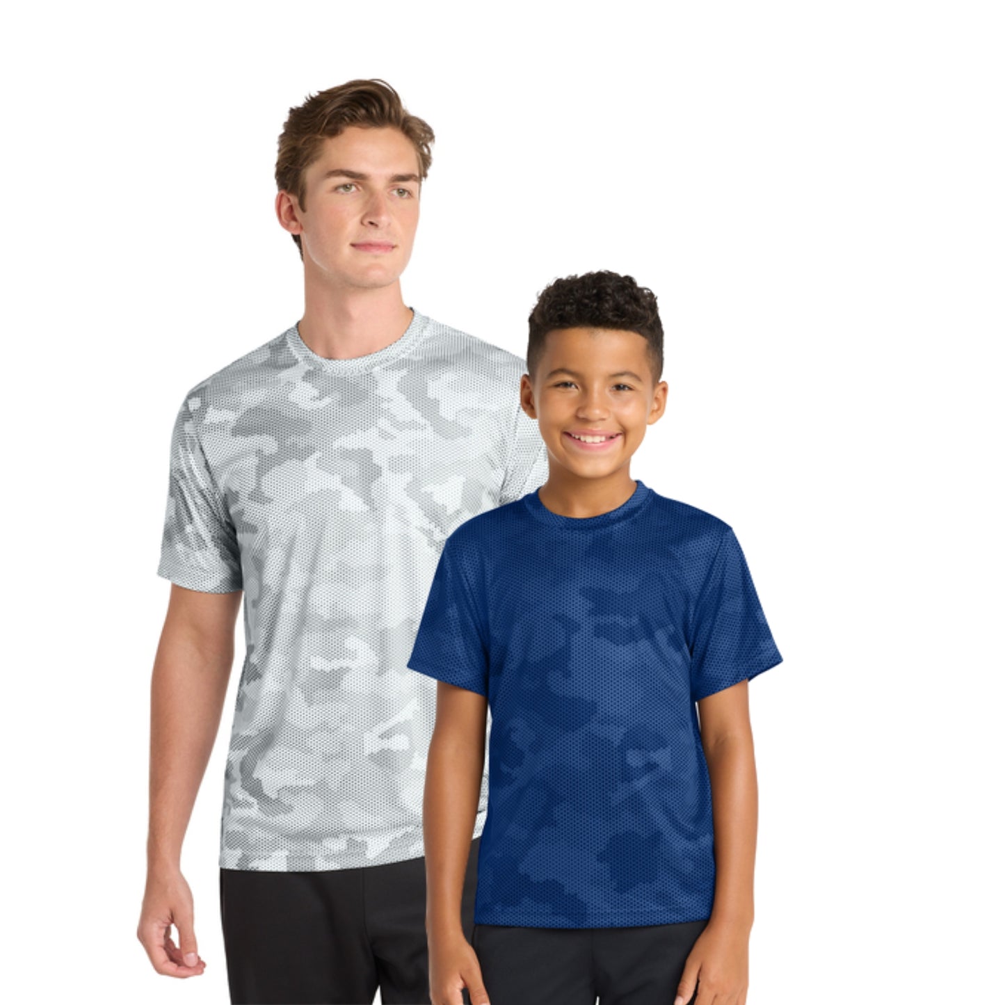 SJS Cavaliers CamoHex Performance Tee | Adult and Youth | SJS DTF 19
