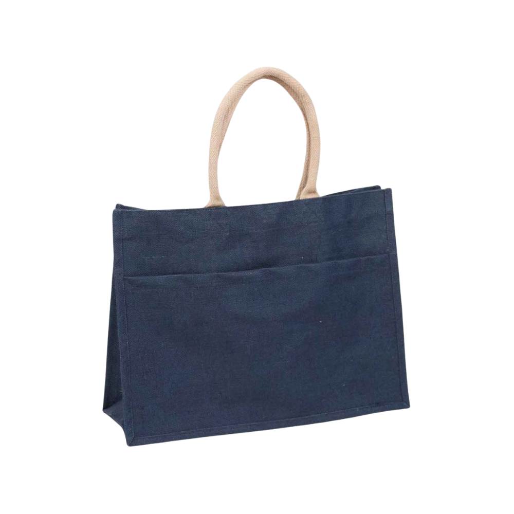 Personalized Jute Pocket Tote