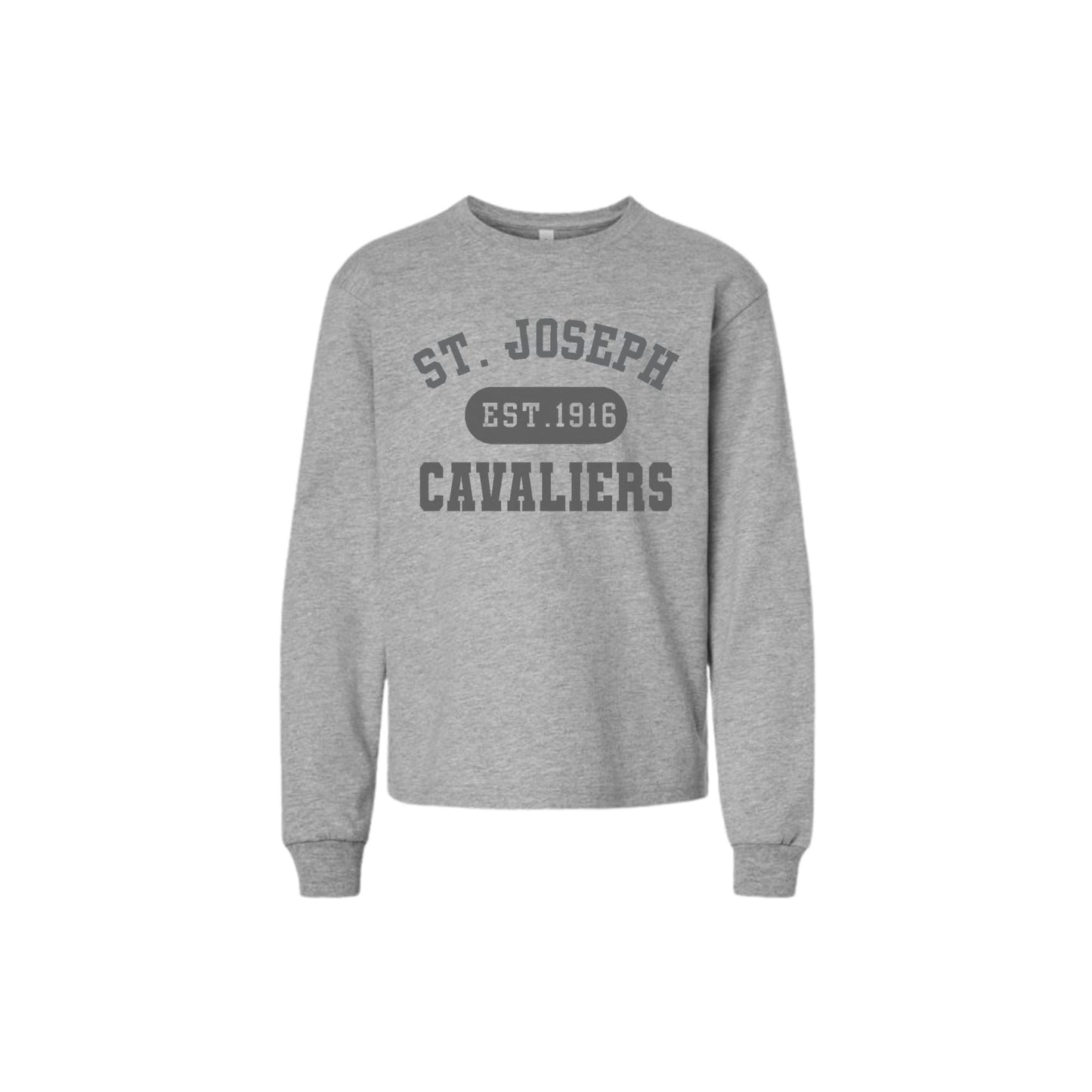 Tone-on-Tone SJS Heavyweight Long Sleeve Shirt | Adult and Youth | SJS DTG 2