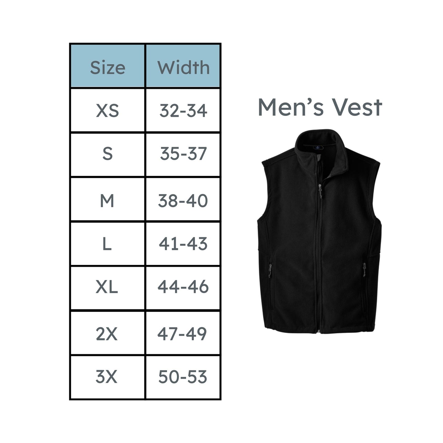 ADULT CCS Cougars Midweight Fleece Vest | CCS_SF_E3A