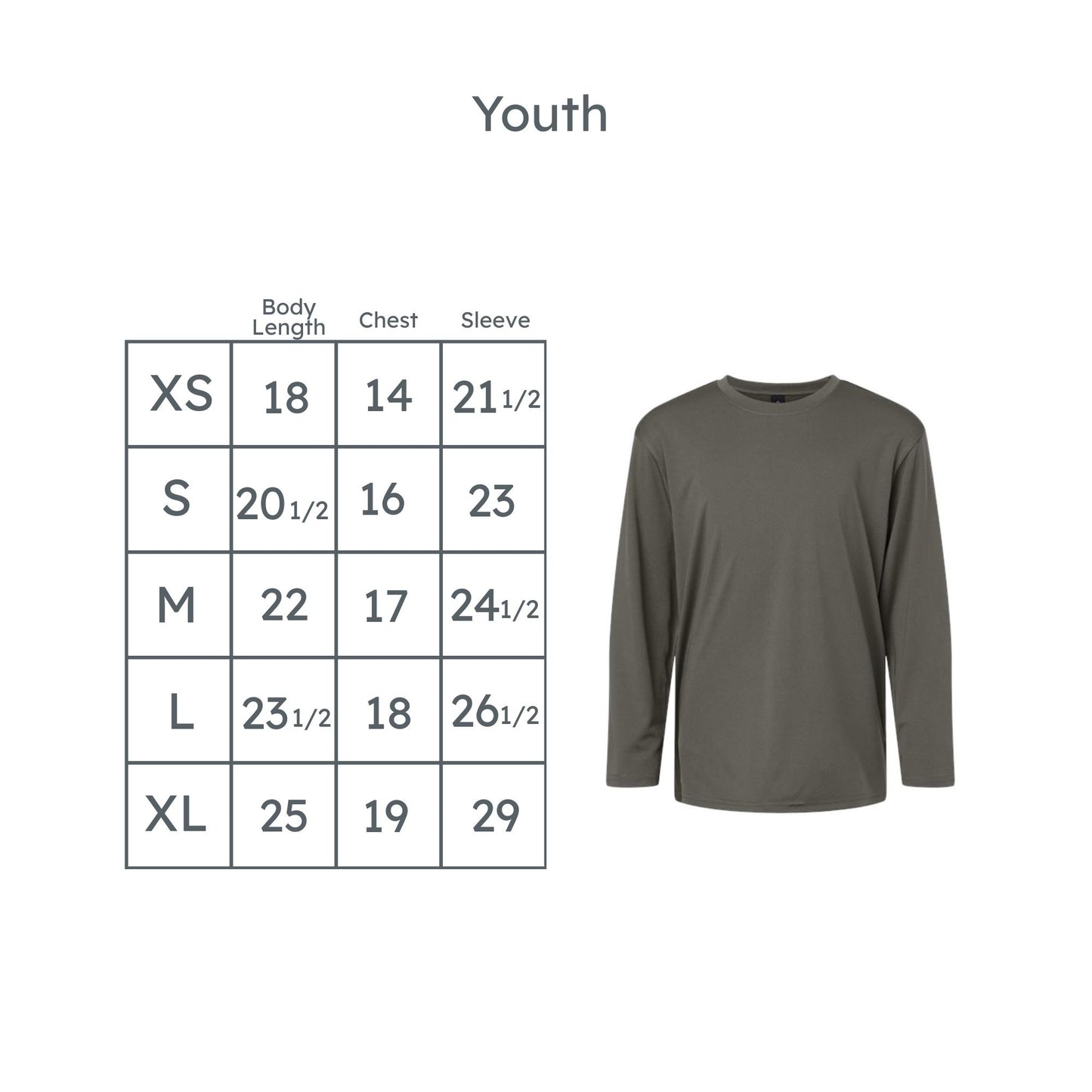 SJS Cavalier Adult and Youth Performance Long Sleeve Shirt | SJS DTF19