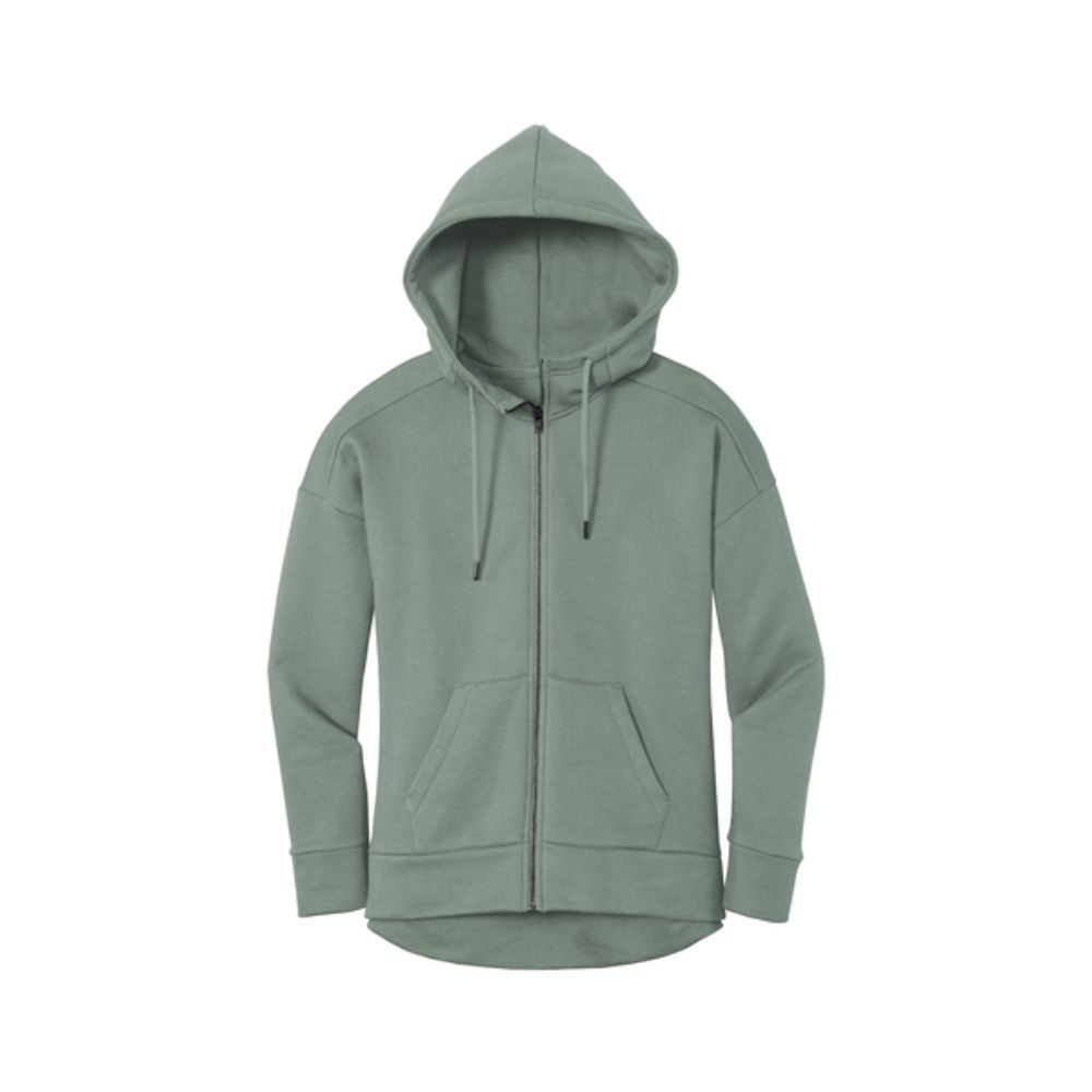 laurel green full zip jacket
