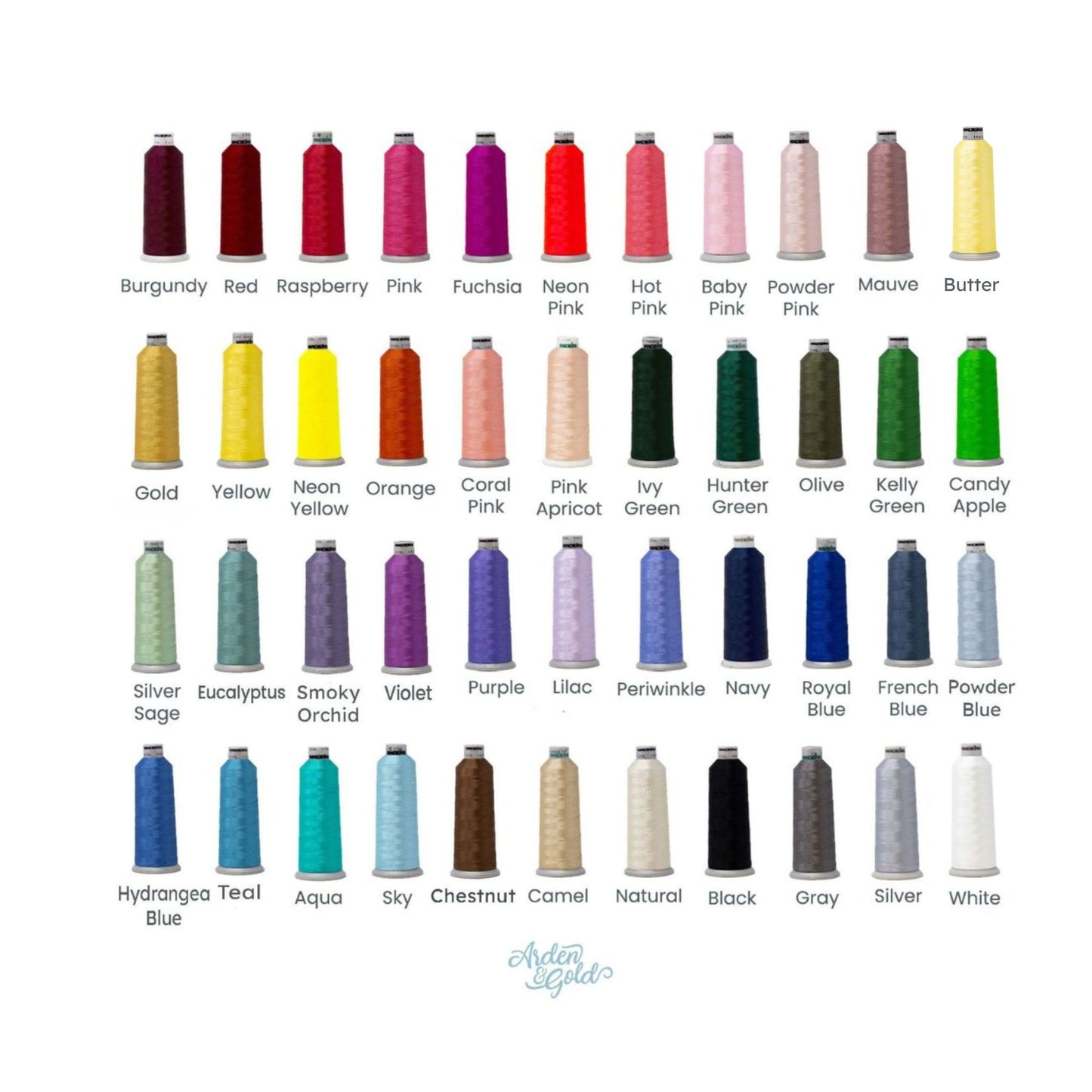 thread color options