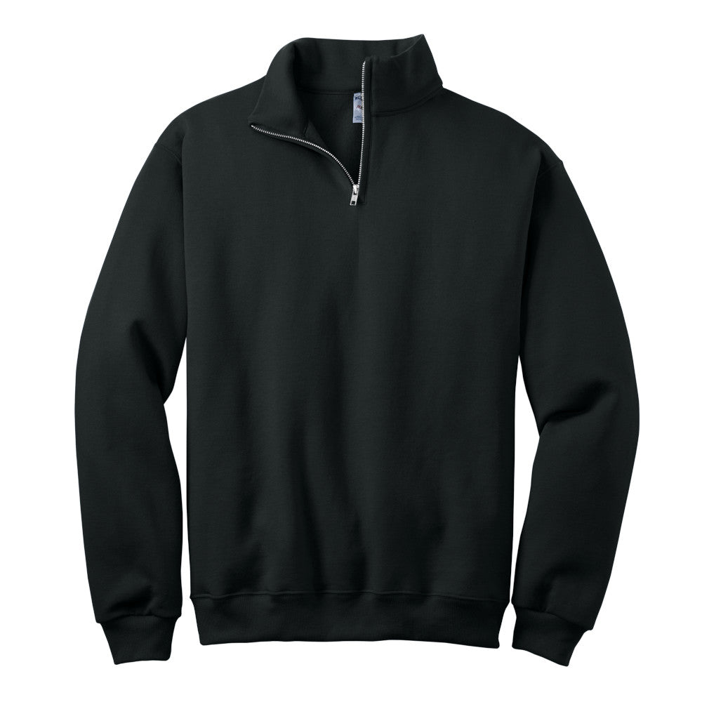 black quarter zip sweatshirt