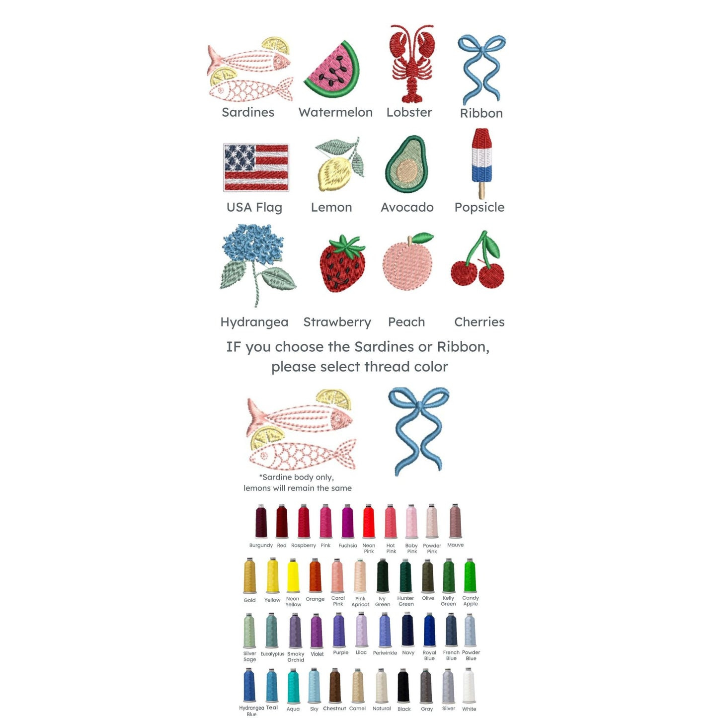 Embroidered Icon Micro Spaghetti Strap Bella and Canvas Tank