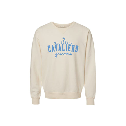 St. Joseph Cavaliers Mom/Grandma Adult Garment Dyed Pullover | SJS DTF30