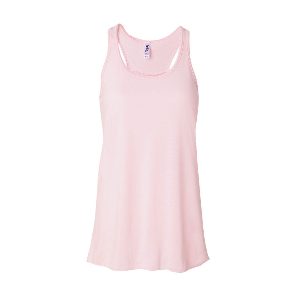 soft pink bella and canvas flowy tank