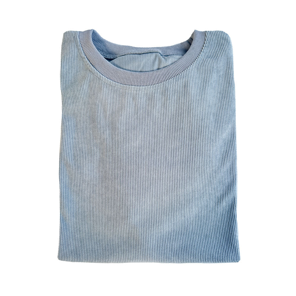 Embroidered MAMA Corduroy Crew