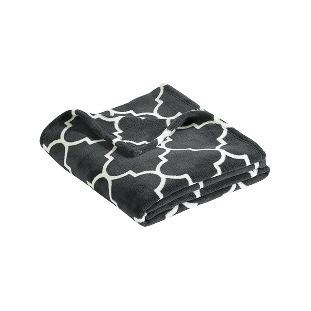 foil design fleece blanket