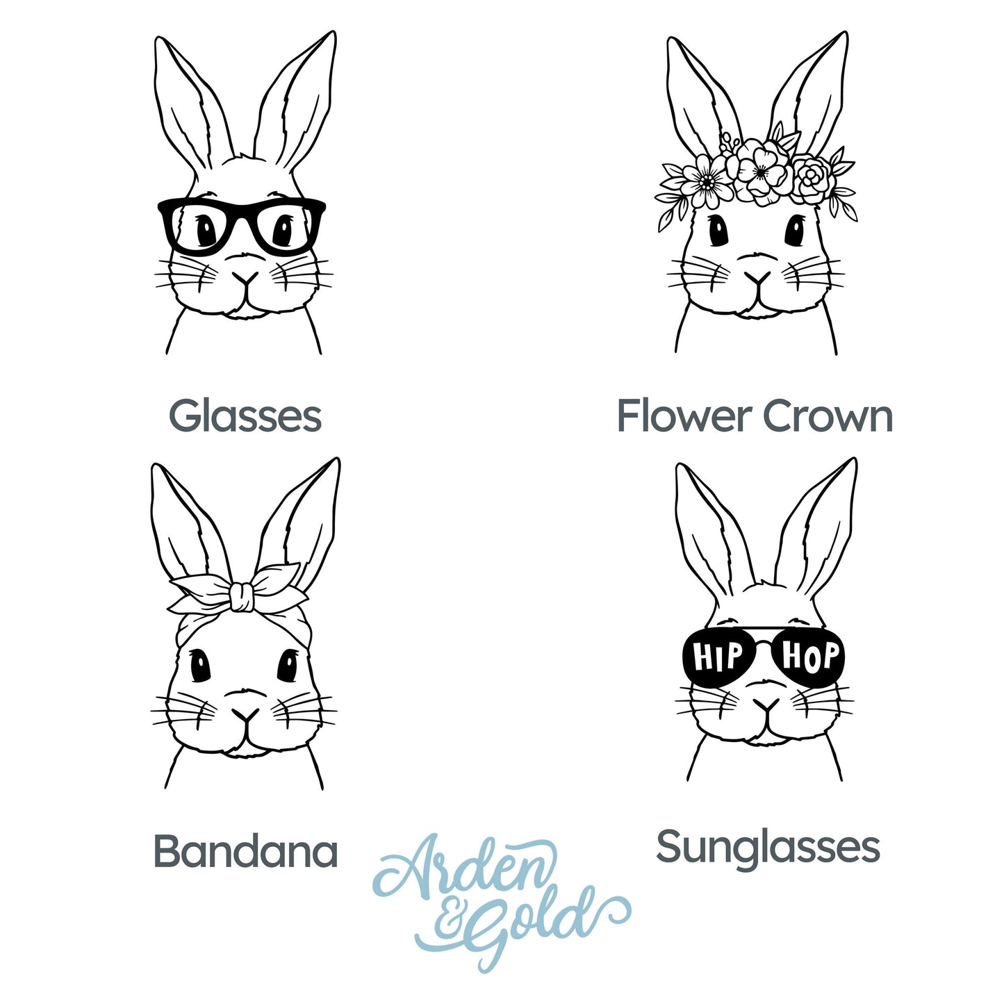 Kids Personalized Easter Bunny T-Shirt