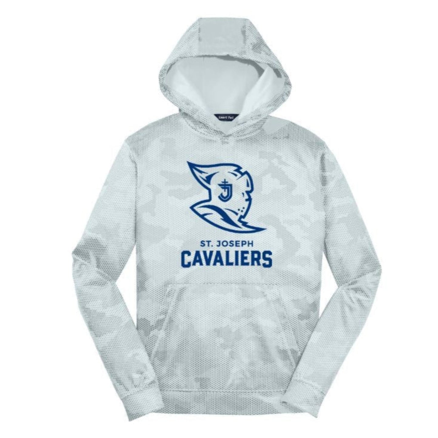 Youth and Adult SJS Cavaliers CamoHex Hooded Sweatshirt | SJSDTF19
