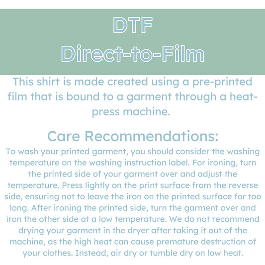DTF Care Recommendations