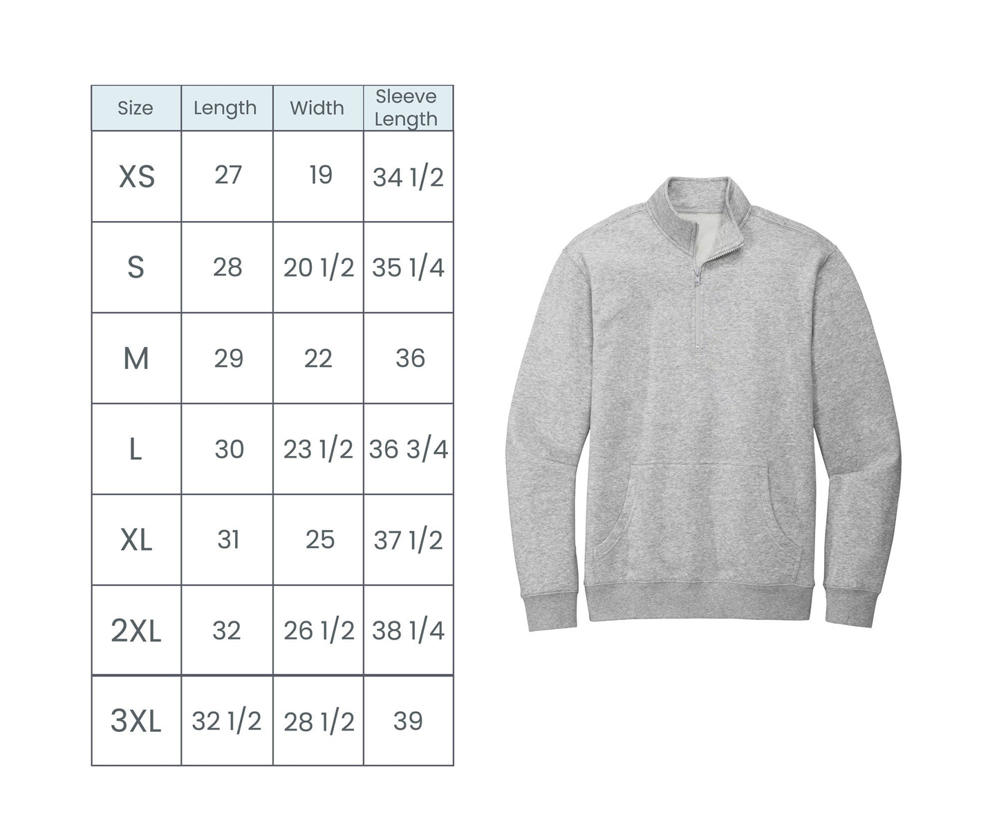 Blessed Sacrament School Crest Adult Bennett Embroidered Quarter Zip