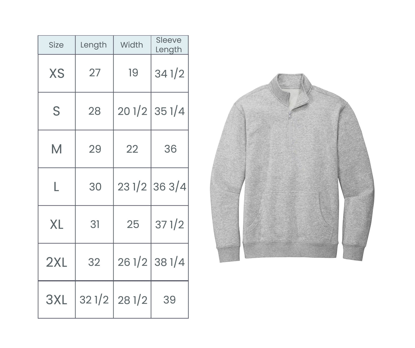 BSS Eagle Embroidered Adult Bennett Embroidered Quarter Zip