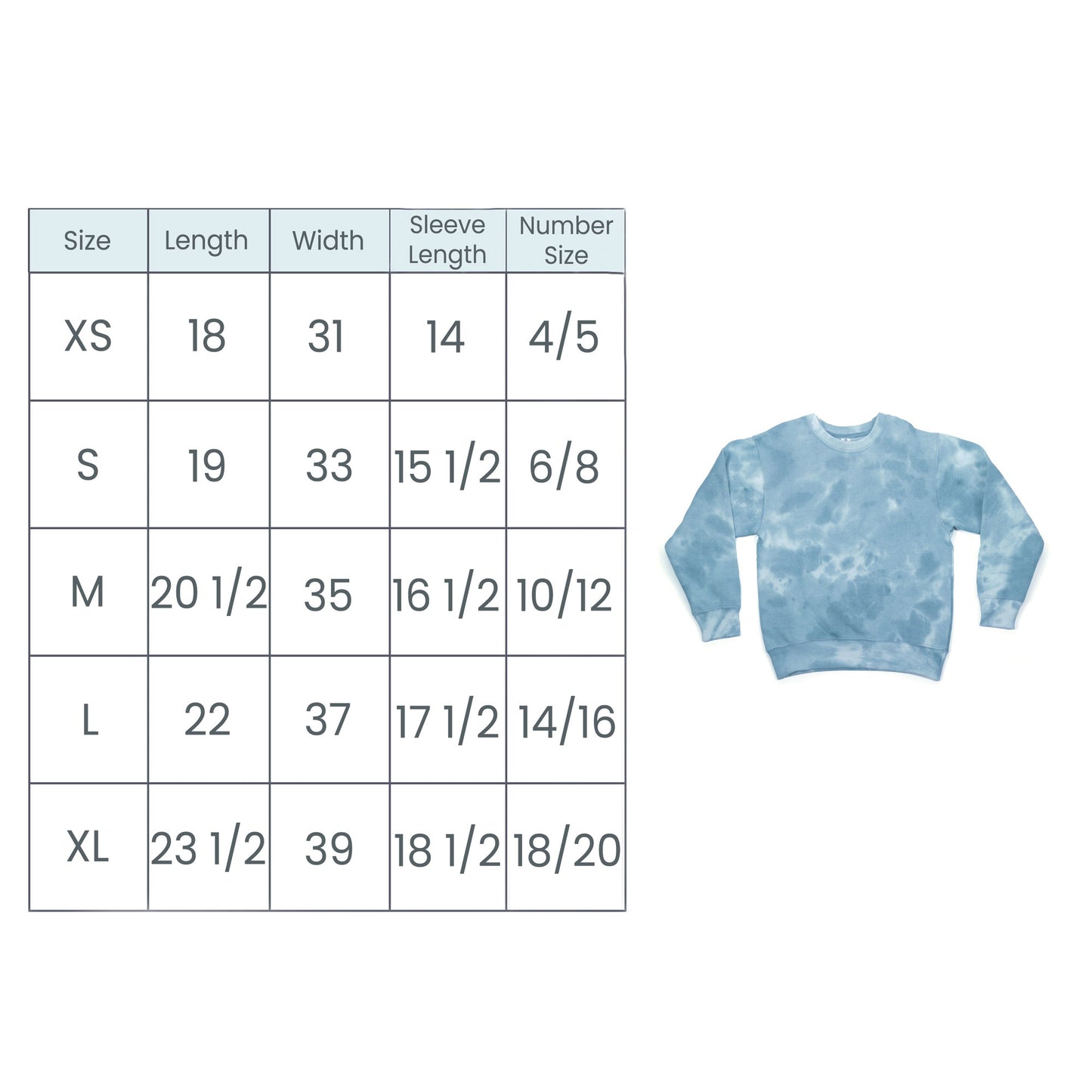 St. Joseph Cavaliers Script Embroidered Tie Dye Oversized Crew | SJSE6