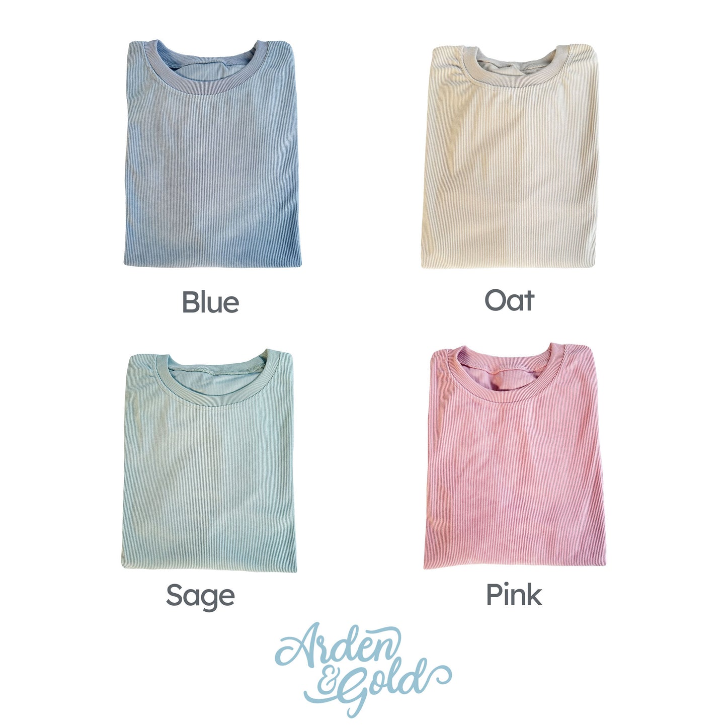 Embroidered MAMA Corduroy Crew