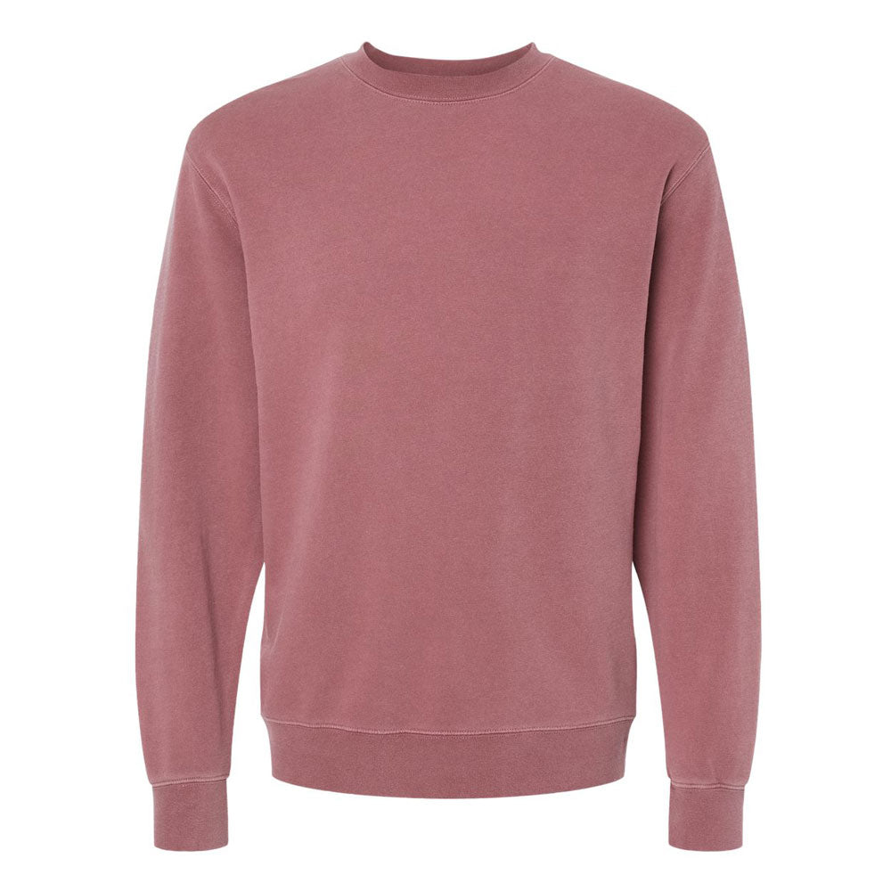 Pigment Maroon Crewneck Sweatshirt