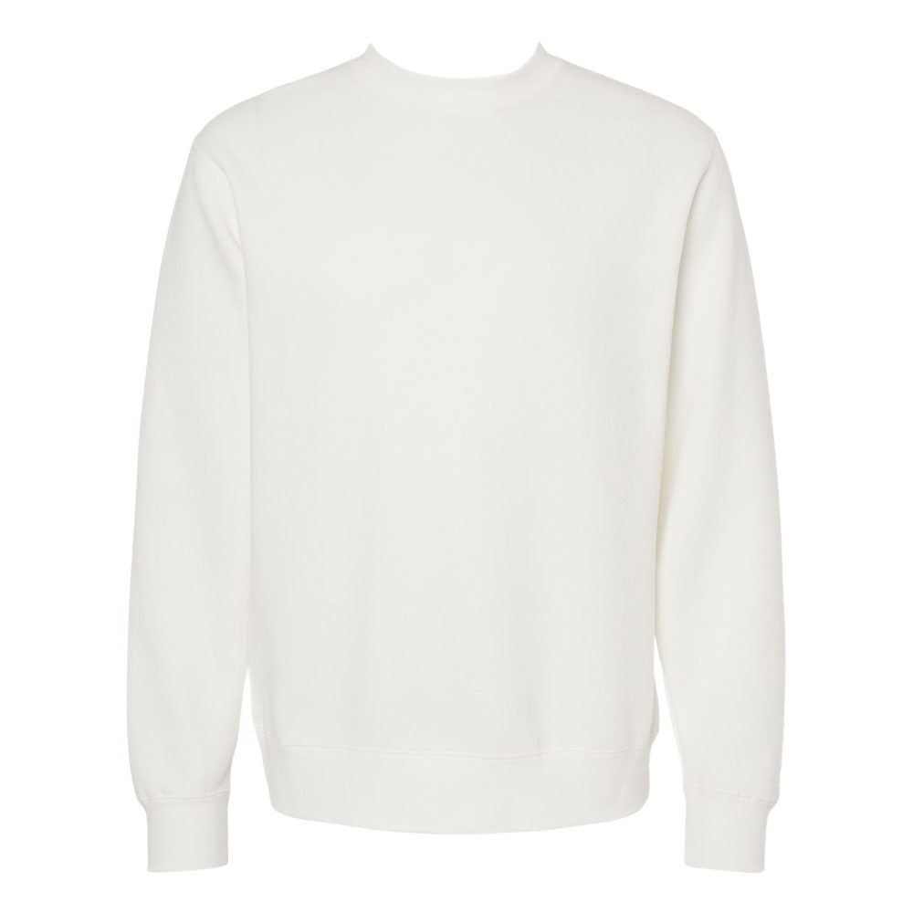 White crewneck sweatshirt