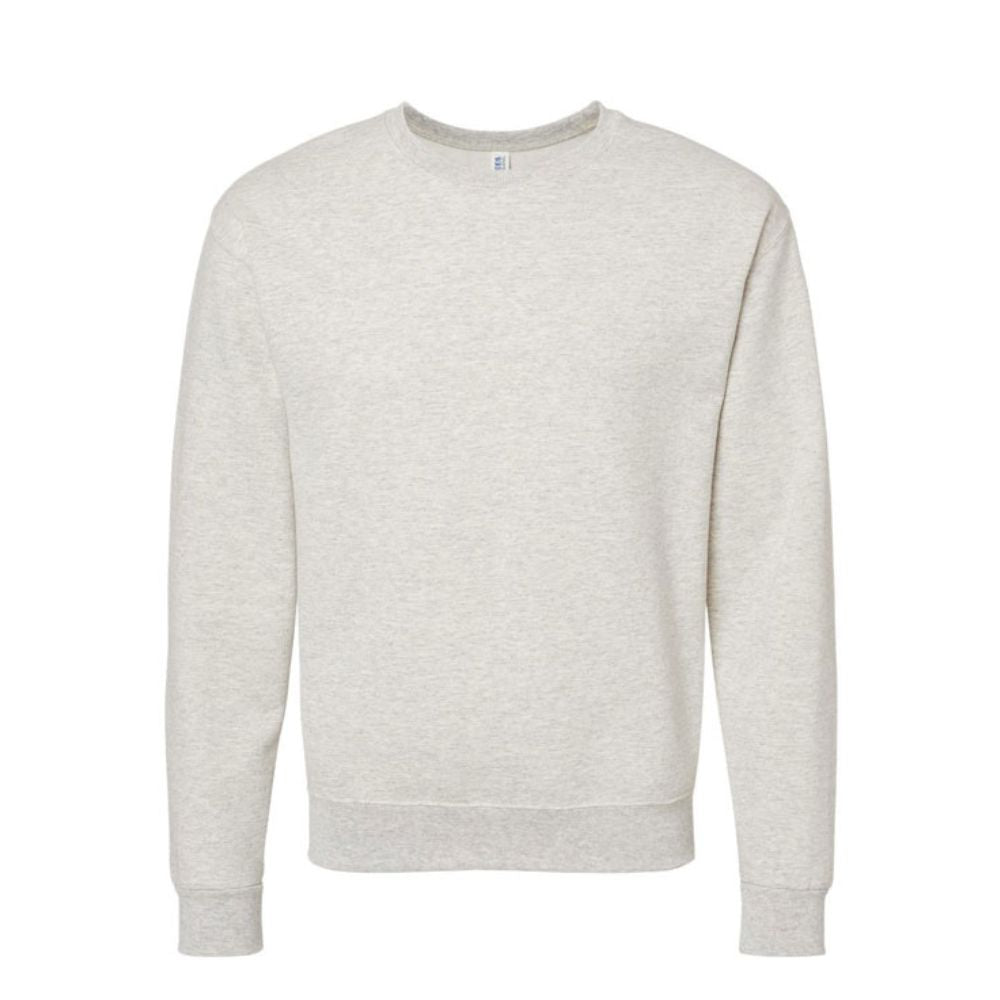 heather oatmeal crewneck sweatshirt