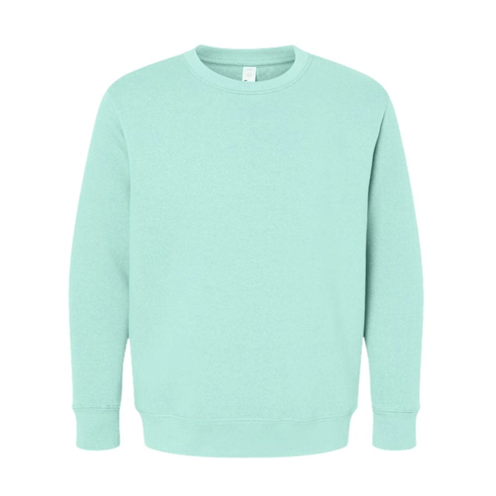 Personalized Youth Bow and Name Embroidered Crewneck Sweatshirt