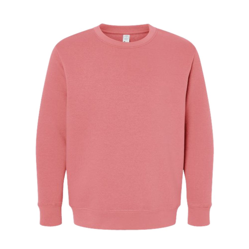 Personalized Youth Bow and Name Embroidered Crewneck Sweatshirt