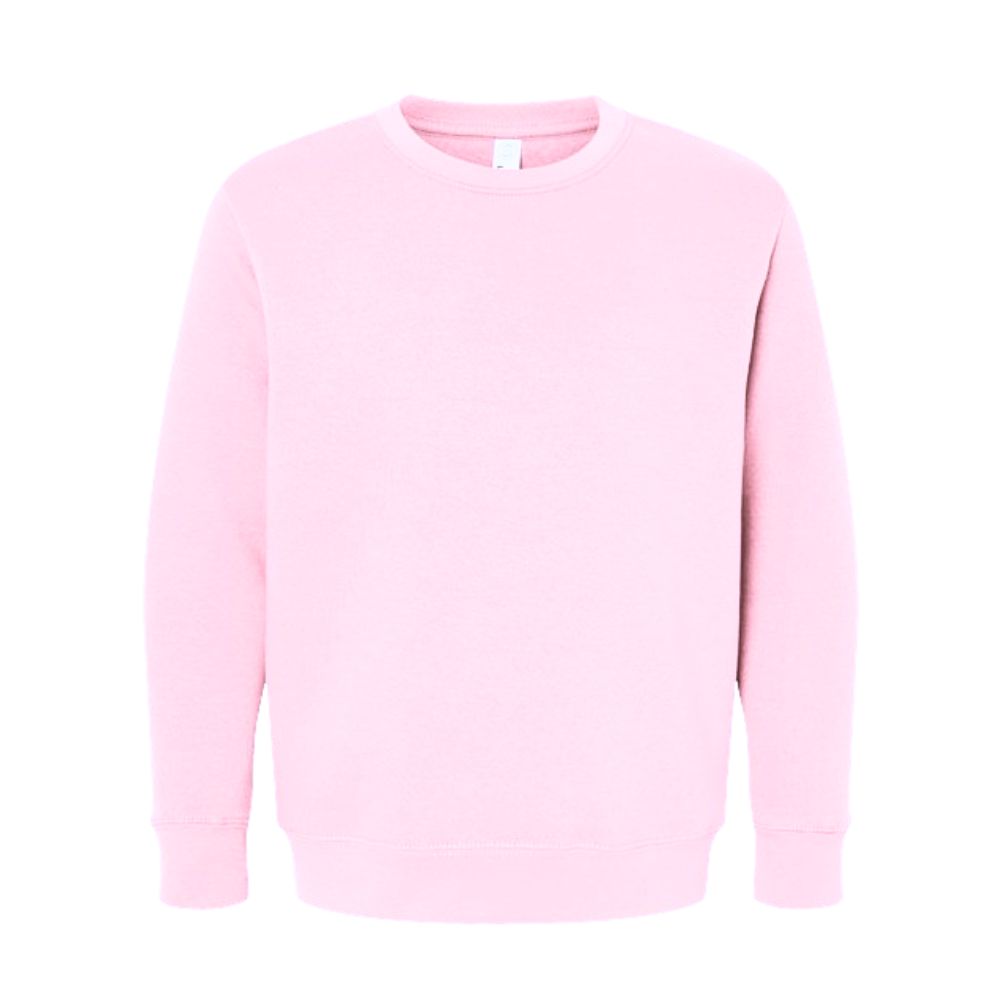 Personalized Youth Bow and Name Embroidered Crewneck Sweatshirt