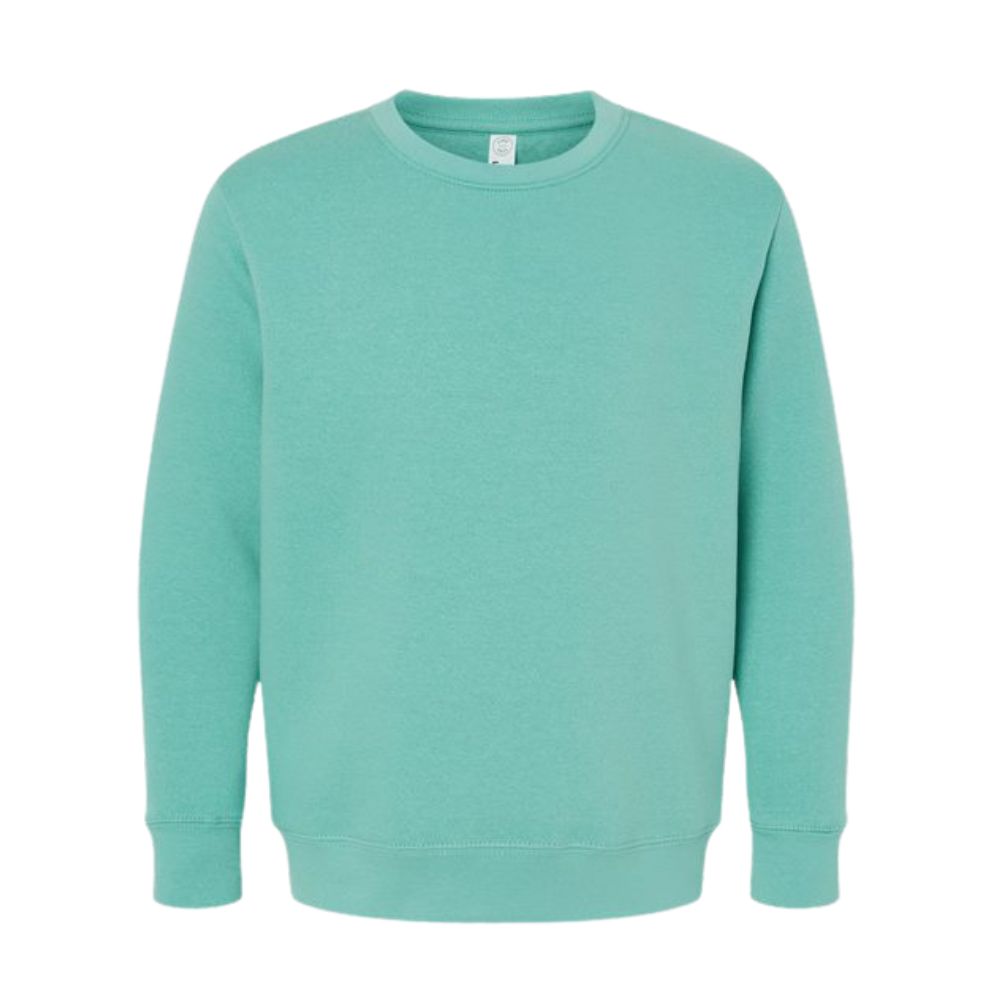 Personalized Youth Bow and Name Embroidered Crewneck Sweatshirt