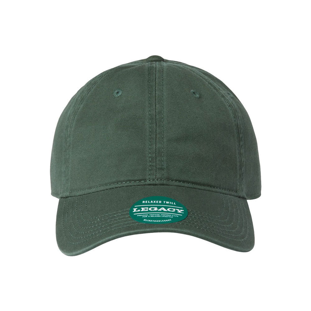 dark green baseball hat
