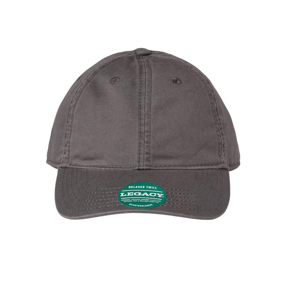 dark gray baseball hat