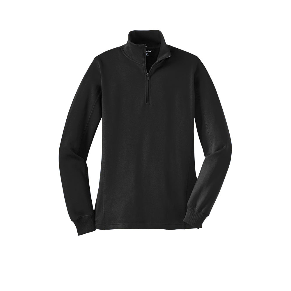 black quarter zip sweatshirt