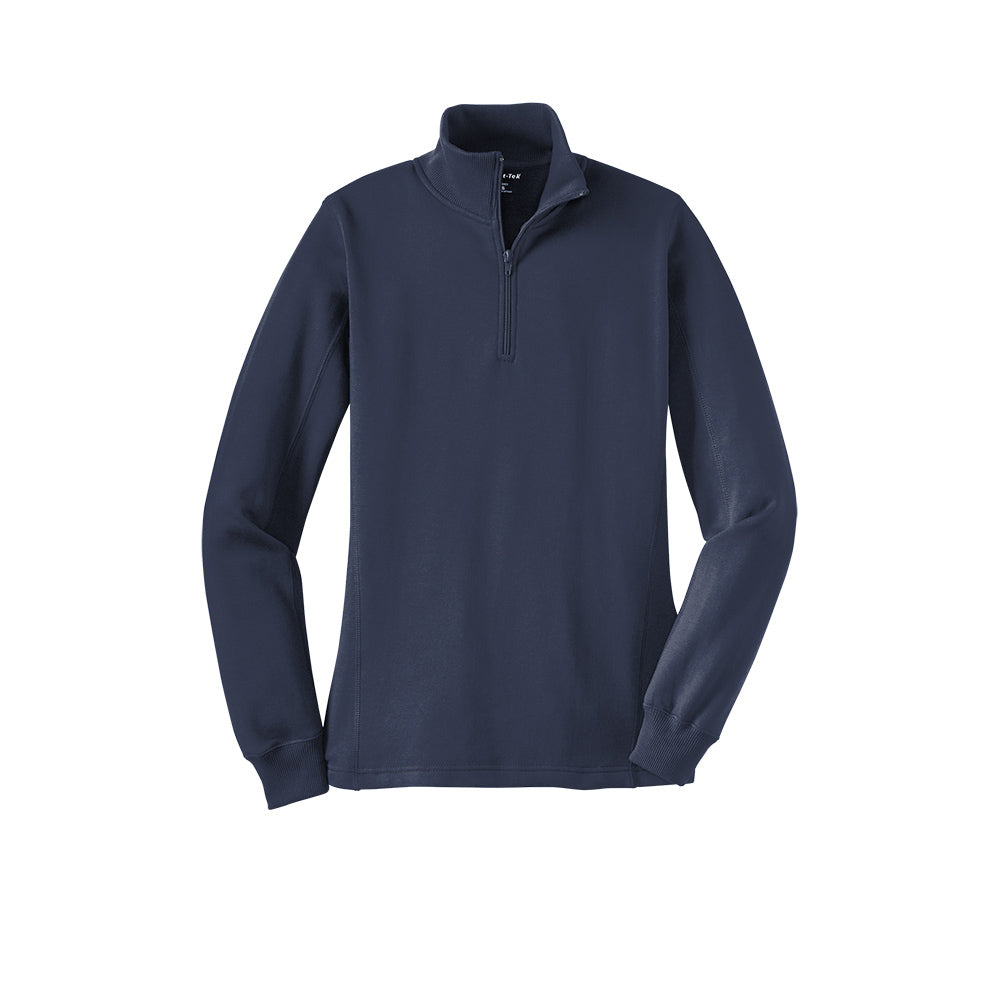navy quarter zip sweatshirt