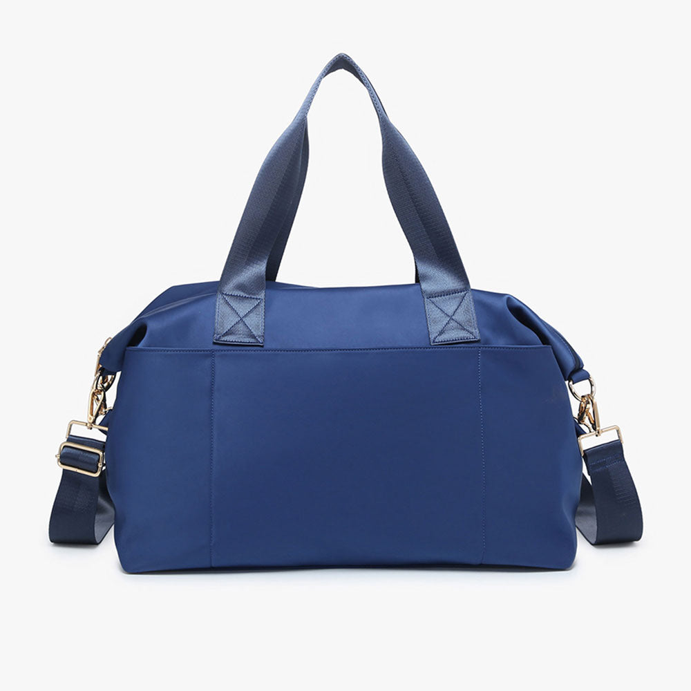 navy noah nylon trolley sleeve duffle