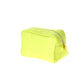 neon yellow nylon pouch